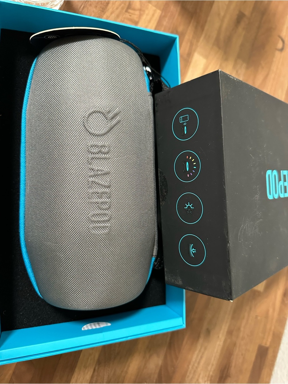 Blazepod Training Pod Set - Teal Logo on Black - Picture 3 of 5